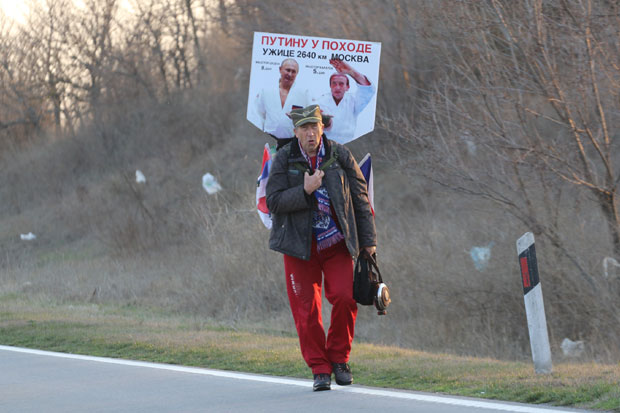 Жели руковање са руским председником: На путу до Путина, Милован стигао до Суботице